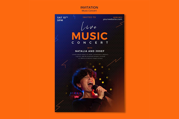 Talent Show Poster Designs – Playful and Engaging Styles for All-Age Events | Editable PSD and AI Files
